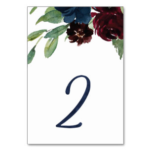 Table Numbers for KJ #2
