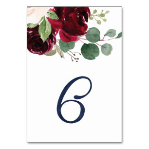 Table Numbers for KJ #6
