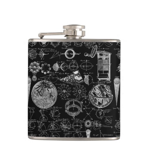 Image of Table of Astronomy Hip Flask