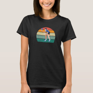 Table Player Serve Return Forehand Backhand Table T-Shirt