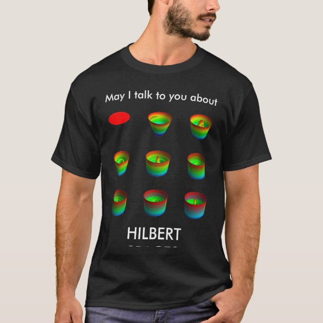 table_ri, HILBERT SPACE?, May I talk to you about T-Shirt (Front)
