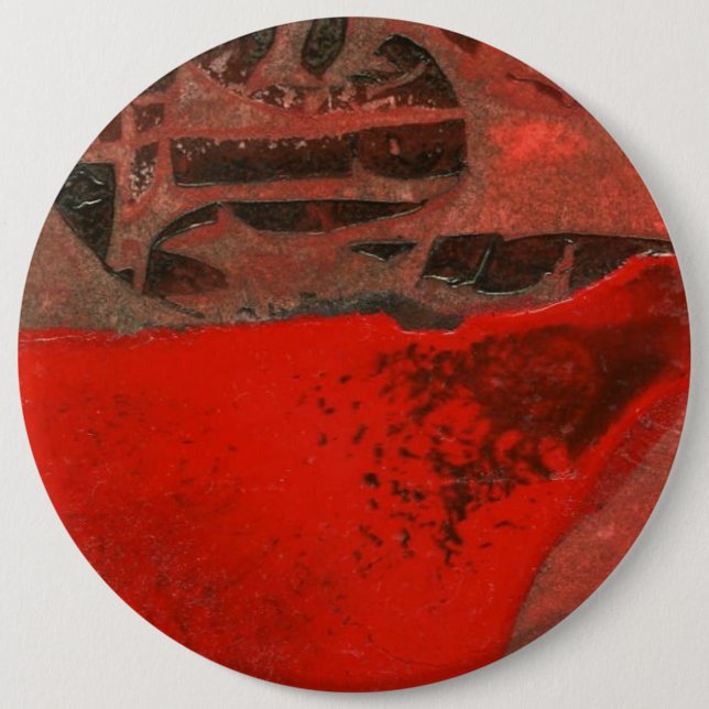 "Table Rock 3" Abstract Art Button (Front)