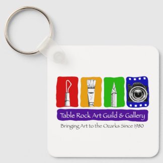 Table Rock Art Gallery Square Keychain