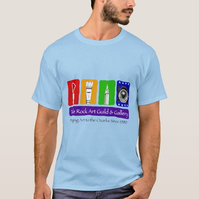 Table Rock Art Guild and Gallery Men's T-Shirt (Front)