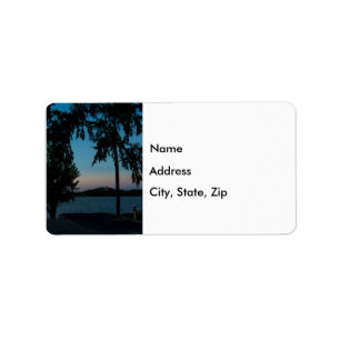 Table Rock Dusk Address Labels