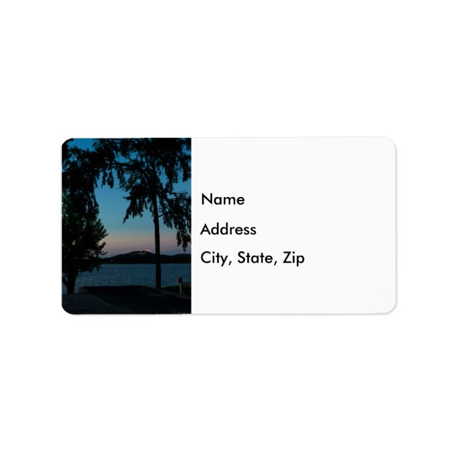 Table Rock Dusk Address Labels (Front)