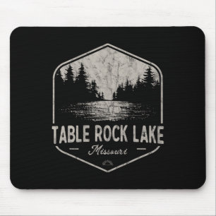 Table Rock Lake Missouri Outdoors Vintage Mouse Mat