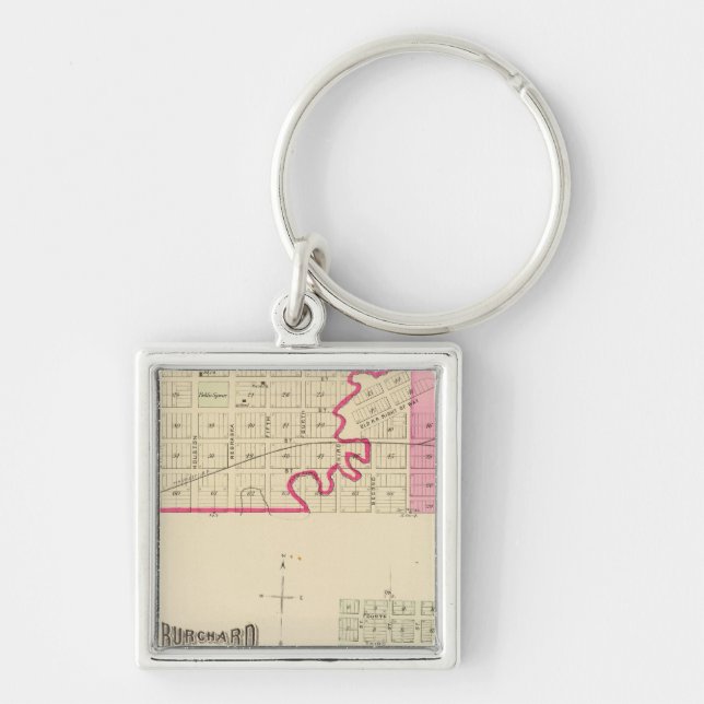 Table Rock, Nebraska Key Ring (Front)