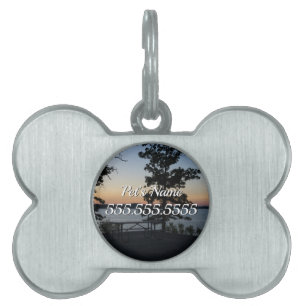 Table Rock Sunset Pet Tag
