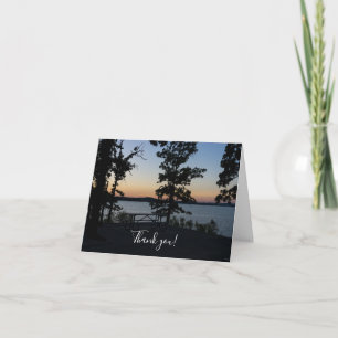 Table Rock Sunset Thank You Card