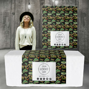 Table Runner Banner Business Logo Pet Reptile Tapestry