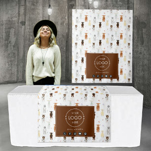 Table Runner Banner Logo Social Media Goat Farm Tapestry