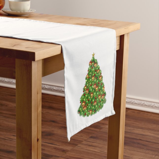 Table Runner-Christmas Tree Long Table Runner (In Situ)