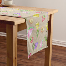 Table Runner Fruit Fun Line