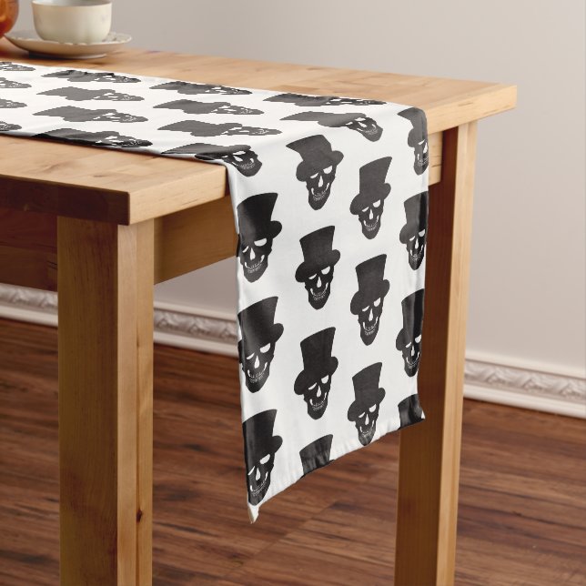 Table Runner-Halloween Print Long Table Runner (In Situ)