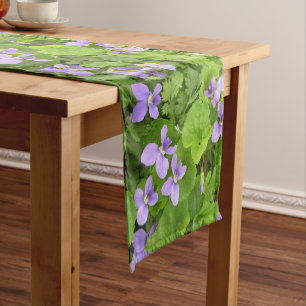 Table Runner - Herb Violets