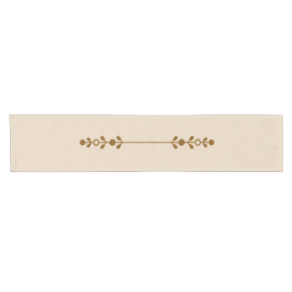 Table Runner Neutral Farmhouse Floral Design