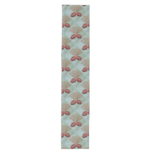Table Runner with Pinecone print
