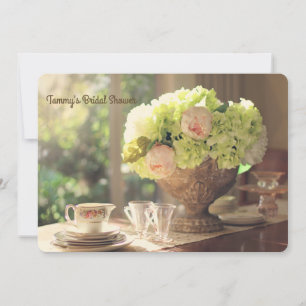 Table Setting Bridal Shower Invitation