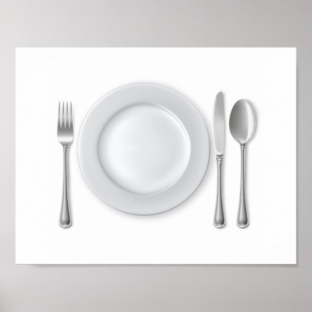 Table Setting Poster (Front)