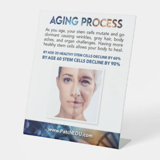 Table Sign - Aging Process