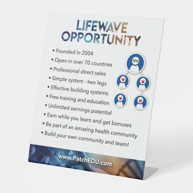 Table Sign - Opportunity (Front)