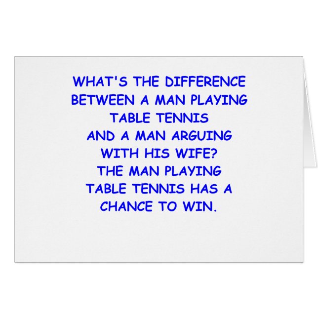 table tennis (Front Horizontal)