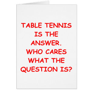 table tennis