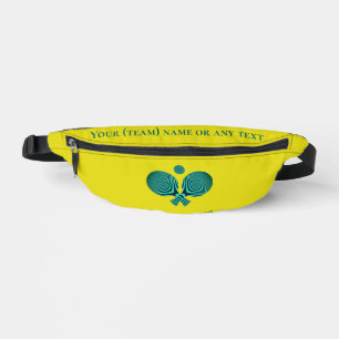 Table tennis ball bag retro yellow