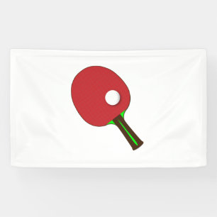 Table Tennis Bat Banner