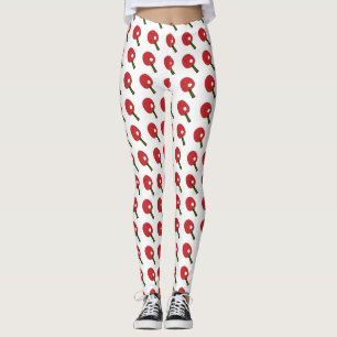 Table Tennis Bat Leggings