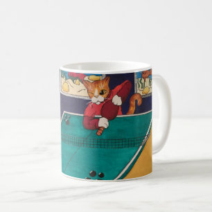 Table Tennis Cats Coffee Mug