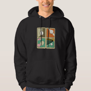Table Tennis Champion Ping Pong Game Whiff Whaff   Hoodie