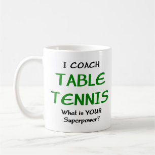 table tennis coach coffee mug