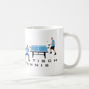 Table tennis coffee mug