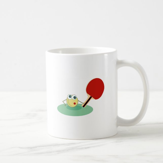 Table Tennis Coffee Mug (Right)