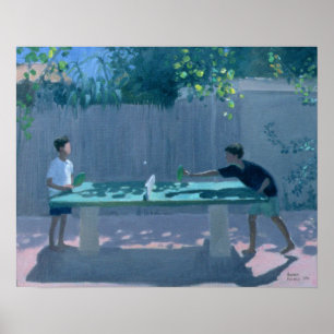 Table Tennis France 1996 Poster