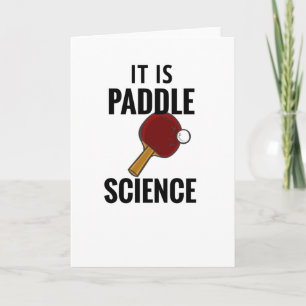 Table Tennis Gifts Ping Pong Table Tennis Player Card