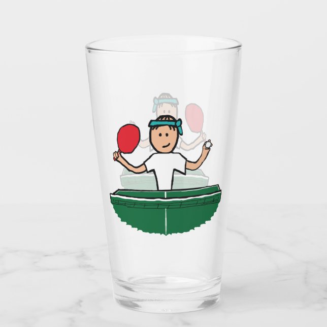 Table Tennis Glass (Front)