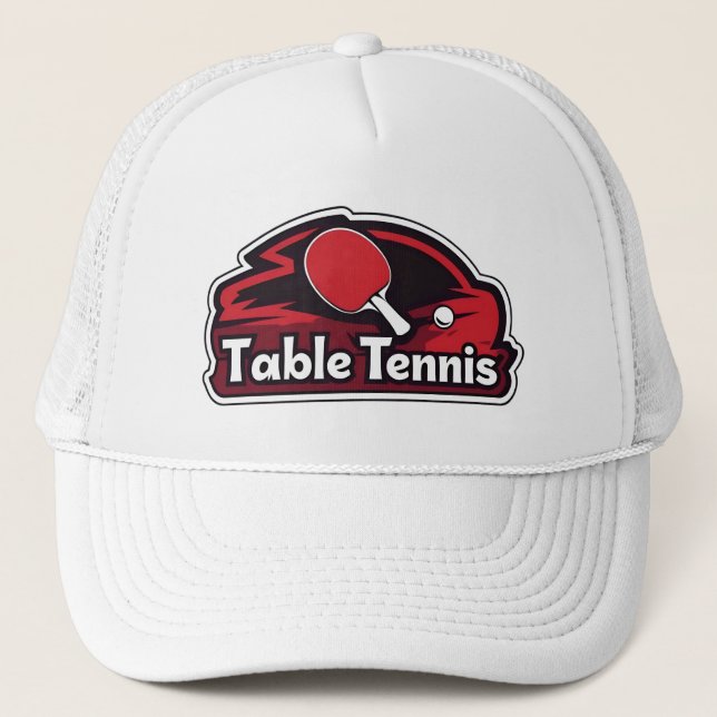 Table Tennis Hat (Front)