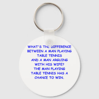table tennis key ring