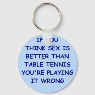 table tennis key ring