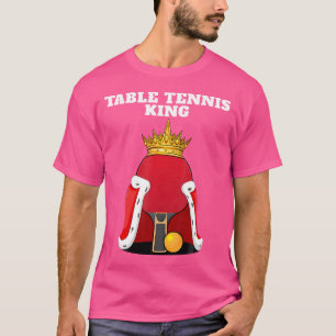 Table Tennis King Boys Ping Pong Table Tennis T-Shirt