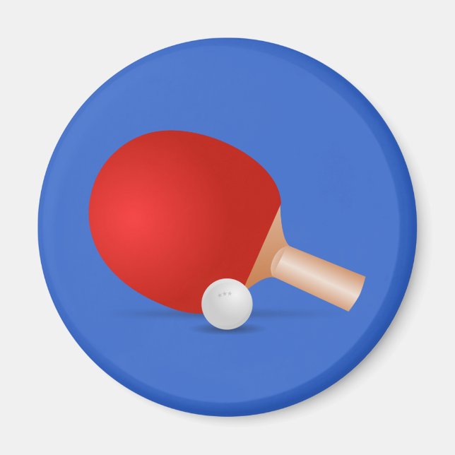 Table Tennis Magnet (Front)