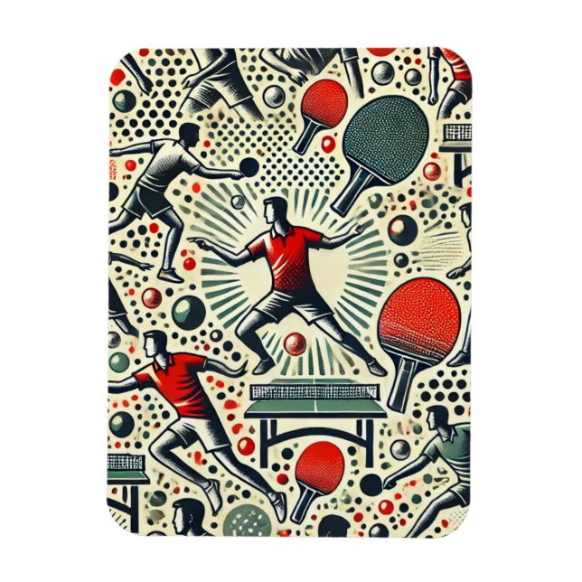 table tennis magnets (Vertical)