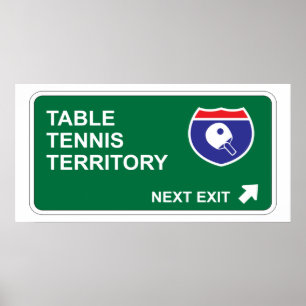 Table Tennis Next Exit Poster