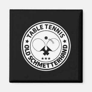 Table tennis old butterfly design for table tennis magnet