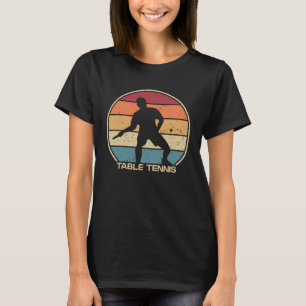 Table Tennis Paddles Balls Table Tennis Profi Ping T-Shirt