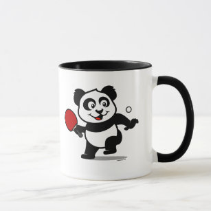 Table Tennis Panda Mug