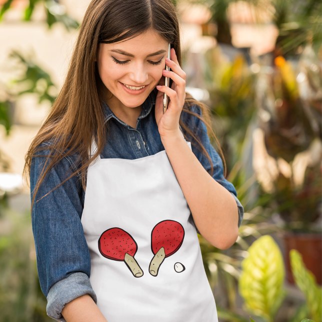 Table Tennis Ping Pong Adult Apron (Creator Uploaded)